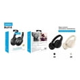 thumbnail image 4 of Moreka Bl018 Auriculares Con Cancelación Activa De Ruido, Auriculares Inalámbricos Bluetooth 5.3 Con Diadema Plegables, 19 Horas De Tiempo De Reproducción Compatible Con Ios/android-blanco, 4 of 8