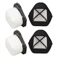 thumbnail image 4 of 4pcs Handheld Vacuum Cleaner Filter High Strength Efficient Dust Cup Filter for XSB726N SV75 SV70 SV726, 4 of 9