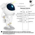 thumbnail image 4 of Astronaut Galaxy Star Projector Starry Night Light, Astronaut Projector with Nebula, Remote Control, Bedroom and Ceiling Projector, Best Gifts for Kids and Adults, 4 of 5