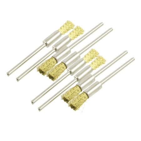 Pencil Type Die Grinder - Unique Bargains 4 Pairs Gold Tone 3/32