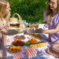 thumbnail image 6 of 120 Pcs Red Gingham Napkins, Disposable Christmas Paper Napkins Red and White Plaid Napkin Scalloped Checkered Napkin for Christmas, BBQ, Birthday, 5 x 5 Inches, 6 of 14