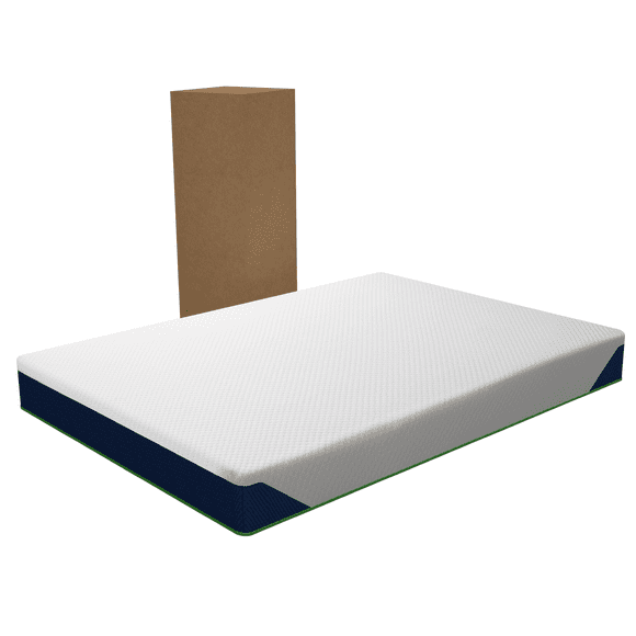 Colchón en Caja Matrimonial Zen Confort DR JOOHN 20cm, Memory Foam Semi Firme para Todas las Edades.