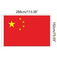 thumbnail image 3 of Mouliraty Chinese Flag Large Size 6 Specifications Indoor And Outdoor Sunscreen Flag, 3 of 4