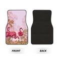 thumbnail image 2 of Yiaed Flamingos In The Tropical Forest Print Carpet Floor Mats for Cars, Auto Accessories Front & Rear Car Floor Mats Car Floor Foot Mat Sets of 4 Pieces, 2 of 7