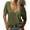 Armygreen, variant on Sherrylily Women Deep V-Neck Short Sleeve Tops Solid Casual Loose Basic T Shirt