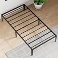 thumbnail image 7 of Eastvita 14" Twin Size Standard Metal Bed Frame, Heavy Duty, Black, 7 of 7
