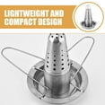 thumbnail image 3 of CTIRCHIU Chicken Roaster Grill Tool in Silver with Lightweight Design 1Pack, 3 of 8