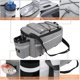thumbnail image 3 of Bike Trunk Bag, Extendable Large Capacity Saddle Bags Waterproof Bicycle Rear Rack, Bike Panniersshoulder Strap, 3 of 5