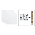 thumbnail image 1 of 10x Square 30.5x30.5cm PET Blank Stencil Making Sheet Templates Material Template 7.5 mil, 1 of 8