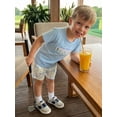 thumbnail image 3 of BemeyourBBs Toddler Baby Boy Golf Outfit Summer Clothes Golf Embroidered Short Sleeve Crew Neck T Shirt Print Pockets Shorts Set, 3 of 9