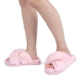 thumbnail image 2 of RockDove Women's Maeve Cross-Band Platform Slide Slipper, 2 of 6
