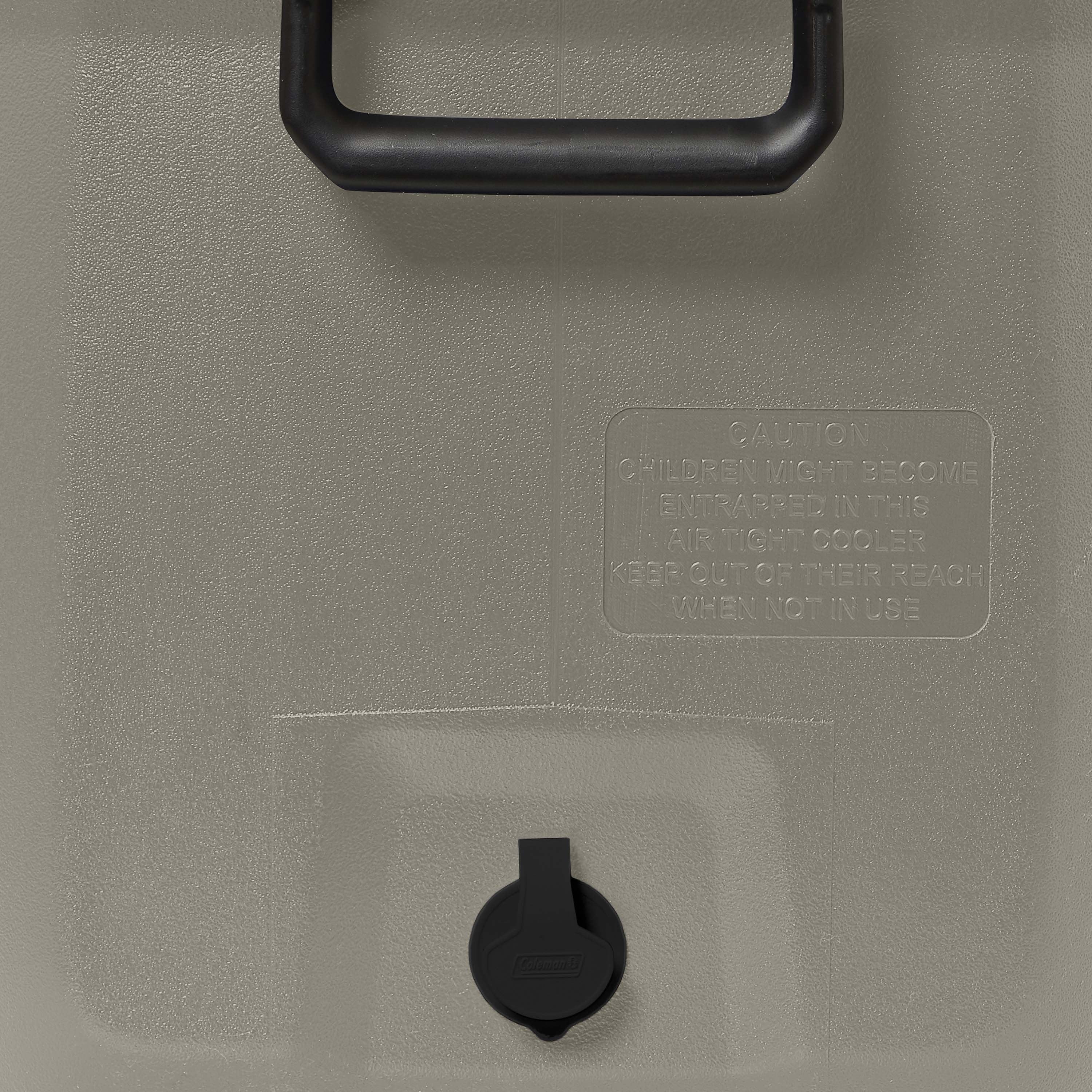 Coleman Classic Series 120-Quart Camping Cooler, Silver Ash Grey, 113L