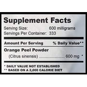 Henna Cosmetics Orange Peel Powder 100 Grams (3.5 oz.) Hair and Skin Supplement