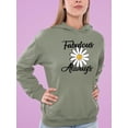 thumbnail image 2 of Fabulous Always Daisy Hoodie Women -Image by Shutterstock, Female Large, 2 of 4