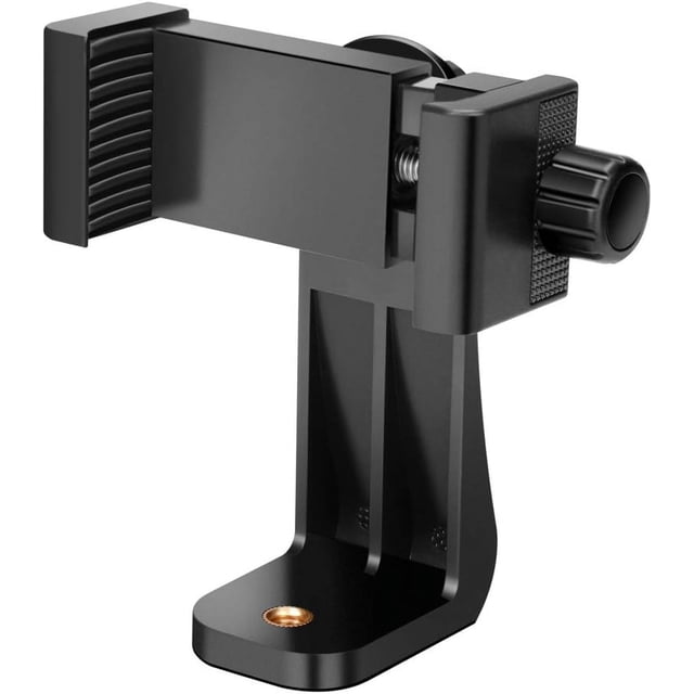 Soporte universal para trípode para teléfono móvil - Soporte para trípode con rotación de 360° para anillo de luz - Soporte para trípode