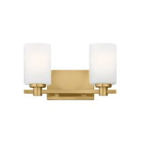 54622LCB Hinkley Lighting Karlie - 2 Light Bath Vanity in Transitional Style - 13.25 Inches Wide by 7.5 Inches High-Lacquered Brass Finish