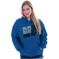 thumbnail image 3 of Swipe You Right Off Your Feet Dating Unisex Plus Fleece Graphic Hoodie Brisco Brands 2X, 3 of 5