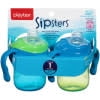 Playtex Baby Sipsters Stage One, Soft Spout Sippy Cup, Spill and Break/Leak Proof, 6.0 Ounce, 2 Piece Kit, Blue