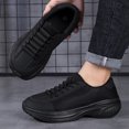 thumbnail image 6 of Men's Wide Toe Box Running Shoes Lightweight Breathable Sneakers with Cushioned Platform Sole Non Slip Walking Shoes for Gym Travel Casual Daily Wear, 6 of 8