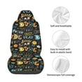 thumbnail image 4 of Balery Basketball Funda de Asiento para Auto con Diseño - Cubierta Frontal Suave y Transpirable con Protector Antideslizante- 1 Unidad, 4 of 5