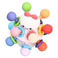 thumbnail image 1 of Sensory Baby Sensory  Toy Balls Chew Teething Ball Rattle Grasping Activities Rattle Sensory Toy, 1 of 8