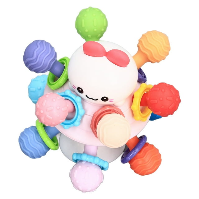 Sensory Baby Sensory Toy Balls Chew Teething Ball Rattle Grasping Activities Rattle Sensory Toy