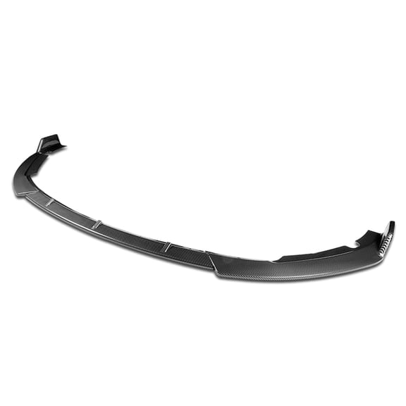 For 2015 to 2017 Sonata 3Pcs Carbon Fiber Look STP-Style Car Front Bumper Lip Guard Body Kit 16