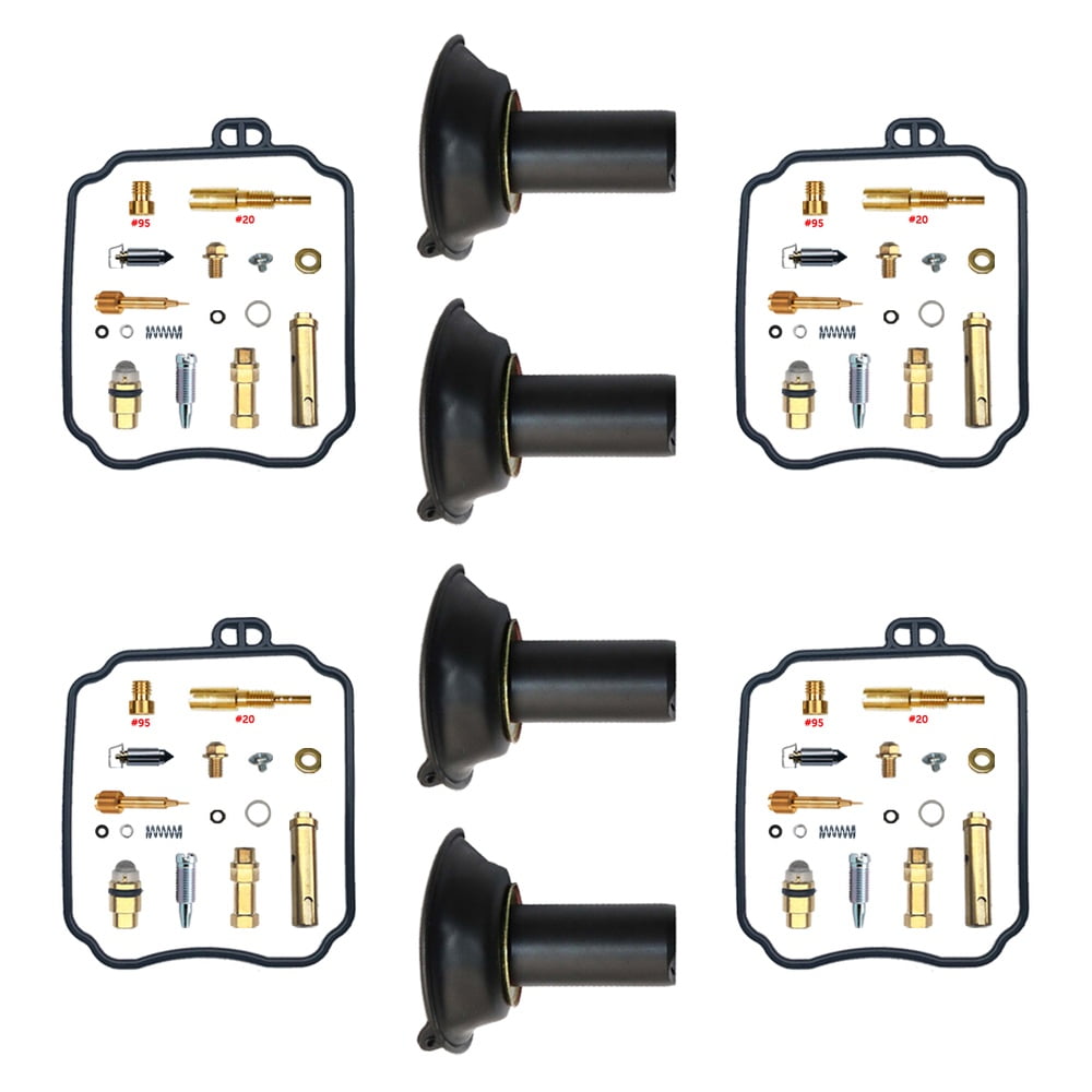 4PCS Yamaha XVZ1300A 1996-2000 Motorcycle Accessories Carburetor Repair Kit Racing Retrofit Car