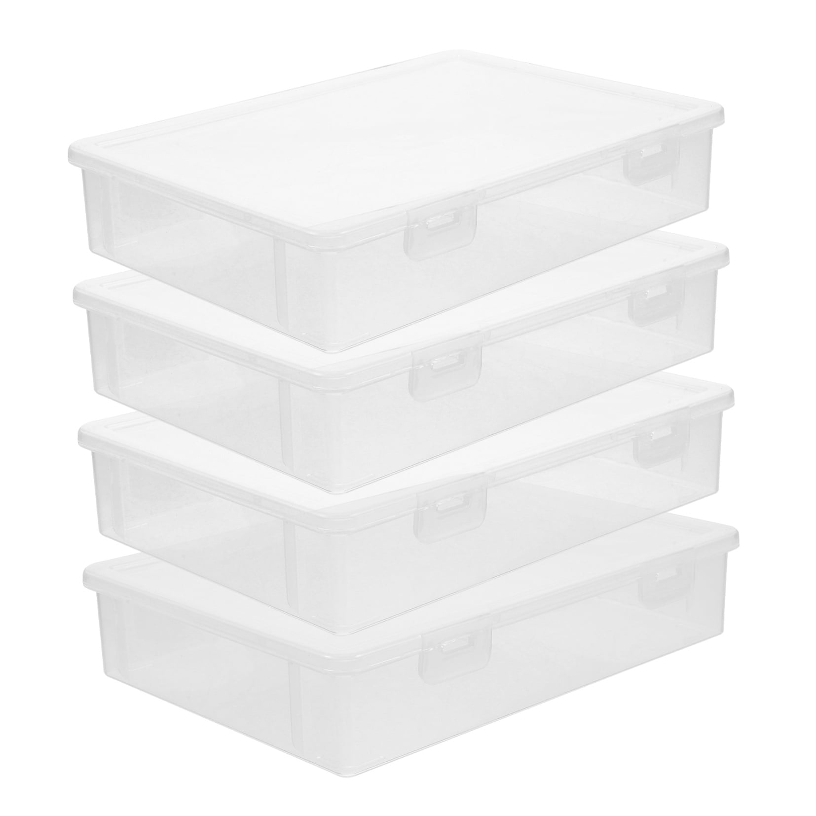 Raindrops Clear Plastic Multi-Functional Organizer for Jewelry, Beads, and Small Craft Storage Box