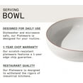 thumbnail image 3 of Made In Cookware - Serving Bowl - White With Red Rim - Porcelain England, 3 of 8
