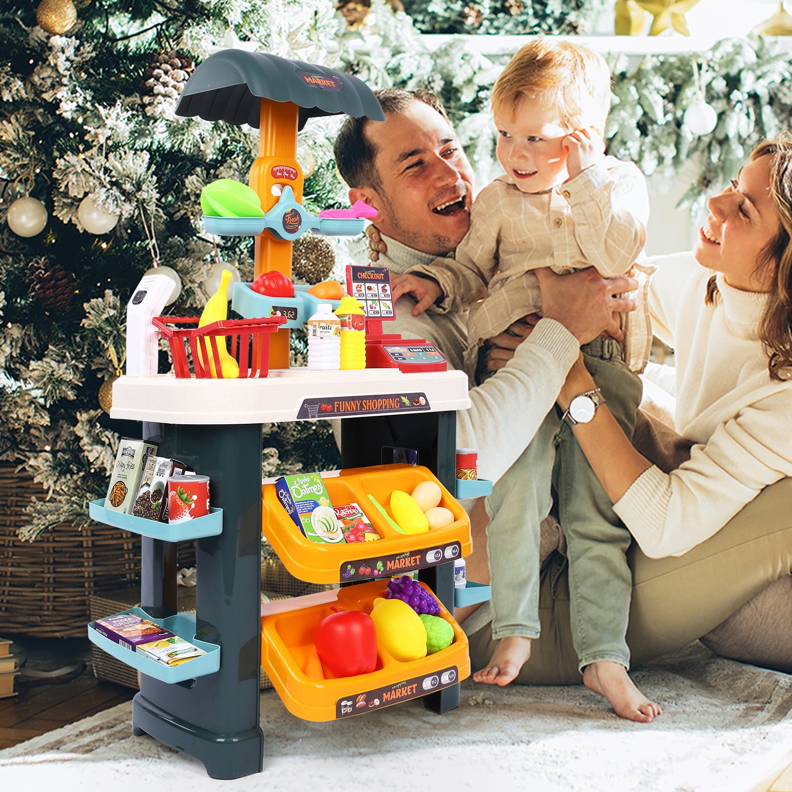 Children's supermarket best sale playset