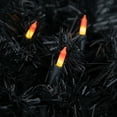 thumbnail image 3 of Northlight Candy Corn Halloween String Lights - Yellow and Orange - 20.5' Black Wire - 100ct, 3 of 5