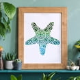 thumbnail image 5 of Starfish Stencils 11.8x11.8inch Plastic Mandala Starfish Painting Stencils Reusable Create DIY Starfish Crafts and Projects Stencils Ocean Theme Stencil for Painting on Wood Wall Floor DIY, 5 of 7