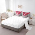 thumbnail image 5 of jejeloiu Los Angeles Bedding Comforter Set 7-Piece,Ball Game Lover King Bedding Sets,Baseball Sport City Bed Sheets For Children,Super Cozy Room Decor Reversible, 5 of 8