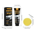 thumbnail image 3 of Car Scratch Repair Wax & Polishing Paste Kit with Sponge for Deep Scratches, Auto Paint Restoration, Protective Coating, Surface Repair & Stain Removal, 3 of 7
