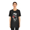 thumbnail image 3 of Samurai In Attacking Stance Japanese Flag T-Shirt, 3 of 9