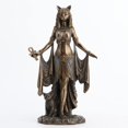 thumbnail image 1 of Veronese Design Bastet Statue Sculpture Déesse Égyptienne de Protection 10 Pouces de Haut, 1 of 2