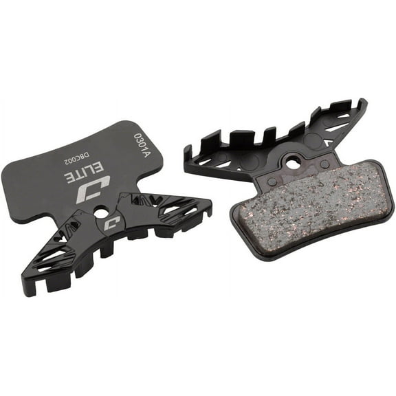 Jagwire Elite Cooling Disc Brake Pad - Semi-Metallic, Aluminum Backed
