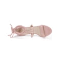 thumbnail image 4 of BLISSFUL STEP Easter Edition Women's Shoes Stiletto High Heel Ankle Wrap Tie Open Toe Faux Suede Sandals Light Pink 9, 4 of 8