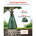 thumbnail image 2 of VEVOR Tree Watering Bag 3 Packs 20 Gallons Slow Release Tree Drip Irrigation Bag, 2 of 9
