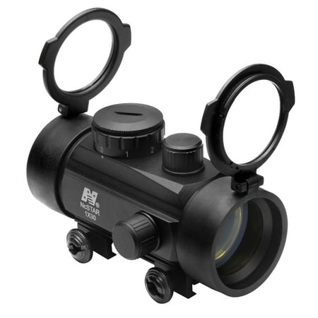 1x30 B-Style RD Sight; Weaver DBB130 Riflescope [Misc.], LED (Light Emitting Diode) 100% Safe for the Eyes By NcSTAR from
