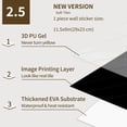 thumbnail image 6 of DEWOO 10 Sheets Thicker Herringbone Peel and Stick Backsplash, 11.5”×9” Stick on Wall Tiles, Self Adhesive Tile Sticker for Kitchen Backsplash and Bathroom, Black, 6 of 15