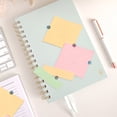 Lined Portable Sticky Notes Set With Index Tabs Flag Organizer For ...