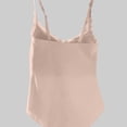 thumbnail image 5 of Warop Women's Solid Color Lace Camisole with Built-in Bra, Slimming Shapewear Tank Top for Versatile Daily Wear and Layering, 5 of 6