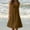Coffee, variant on Viadha Womens Spring Dresses Womens Fashion Holiday Summer Solid Color Sleeveless Party Beach Dress