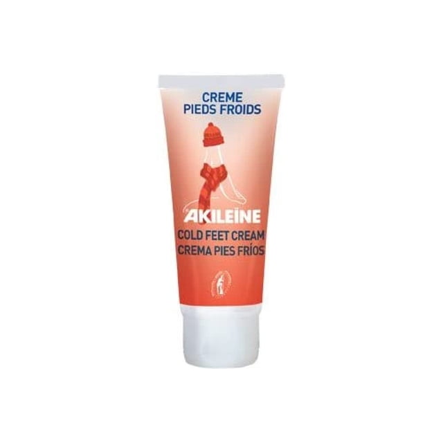 AKILEINE Crema Calentadora de Pies Fríos | Lociones calentadoras | Pies calientes | Calentamiento de pies | 75ml