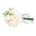 thumbnail image 4 of Wedding Bouquets For Bride Bridesmaid Bouquet Artificial Flowers European Style DIY Craft Artificial Wedding Flower Bouquet Simulation Rose Flower Bouquet Gift Decor For Bride, 4 of 8