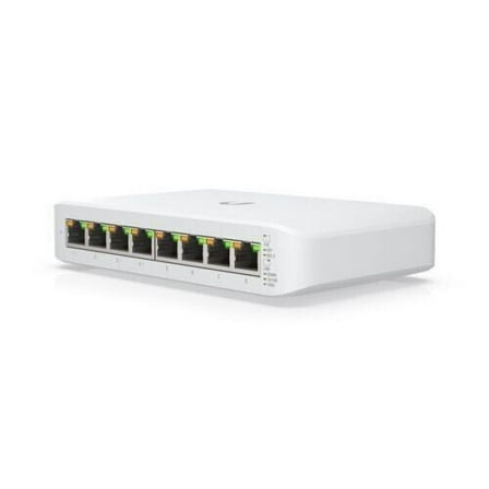 Ubiquiti UniFi Switch Lite 8 PoE | 8-Port Gigabit Switch with 4 PoE  802.3at Ports