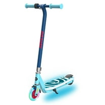 GOTRAX Scout light-up kids’ electric scooter for ages 4–7, 80w motor, 6 mph, colorful led front wheel & deck, lightweight,Gray