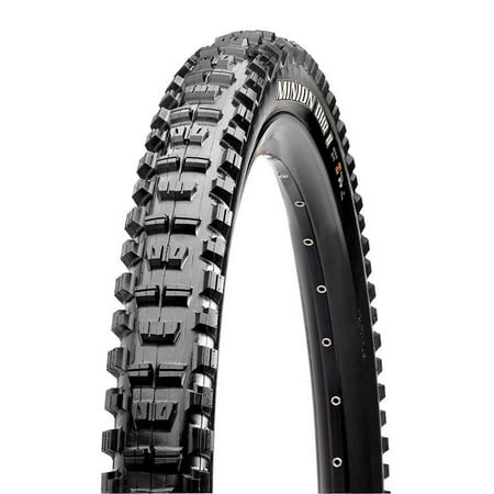 Maxxis Minion DHR II Bicycle Tire - 27.5'x2.80, Folding, Tubeless Ready, 3C Maxx Terra, EXO+, 120TPI - Black - (Best Tubeless Tyres For Bikes)